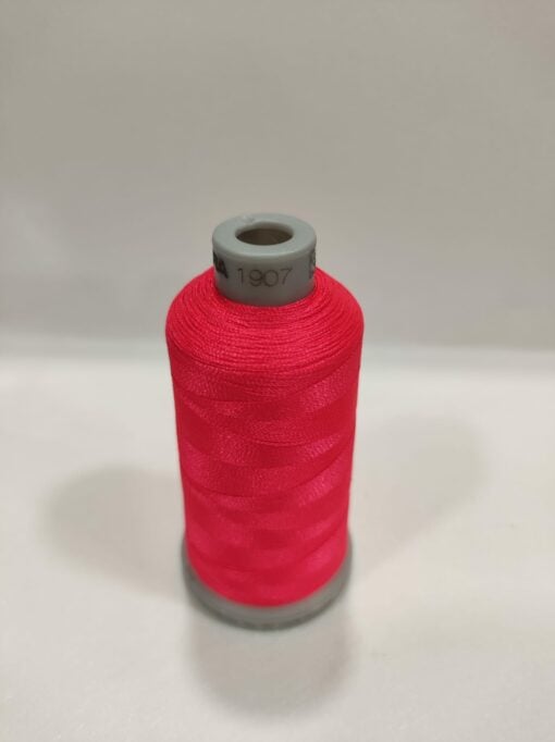 Linha de Bordar | Polyneon | Madeira | Rosa Fluorescente 1907