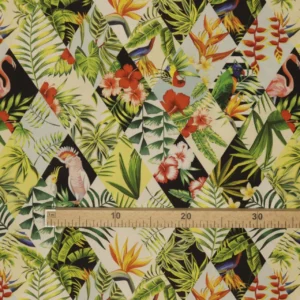 Tecidos 100% Algodão | Flores | Tropicais