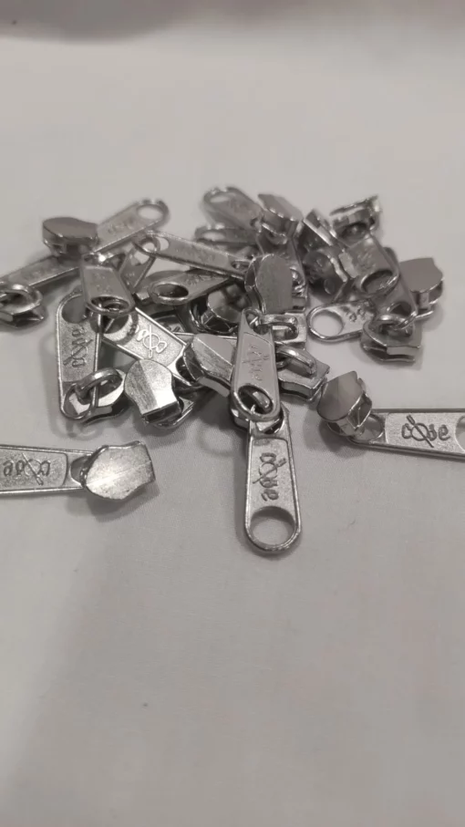 Cursors Zipper | Mesh 5 | Silver