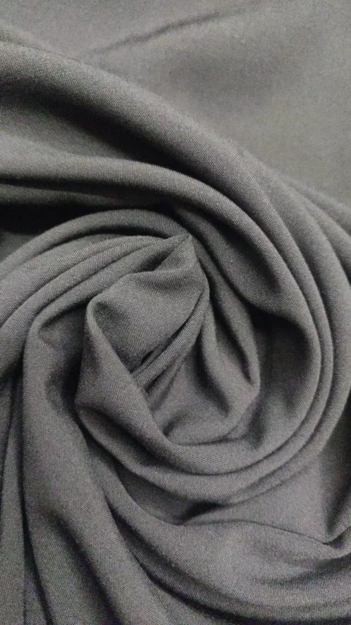 Tecido Confeção | Vestuário | Viscose | Liso | Preto (001)