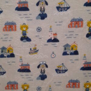 Coralina | Estampado| Infantil | Barcos