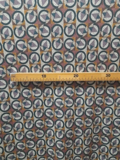 Fabric | Apparel | Knitwear | Printed | Geometric