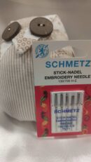 Agulha | Máquina de Bordar Doméstica | Schmetz 75/11