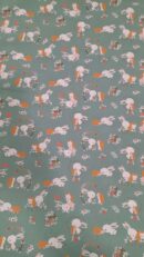 Tecido 100% Algodão | Estampado Infantil | Coelhinho