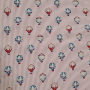 Tecido 100% Algodão | Estampado Infantil | Balão de Ar Quente