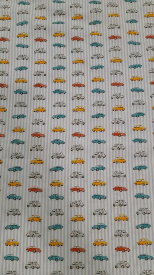 Tela 100% Algodón | Estampado Niños | Cochecitos