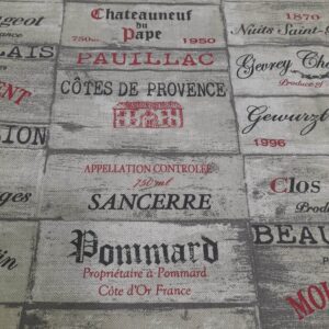 Tecido Hp | Estampado | Vinhos Franceses