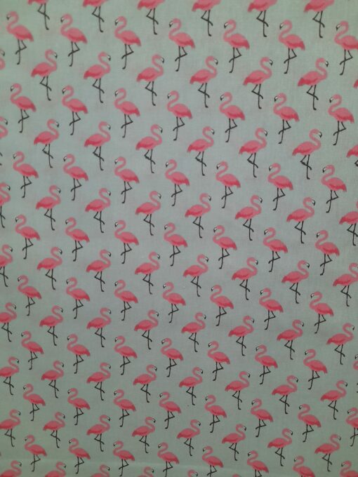 Tecidos 100% Algodão | Estampado | Flamingo