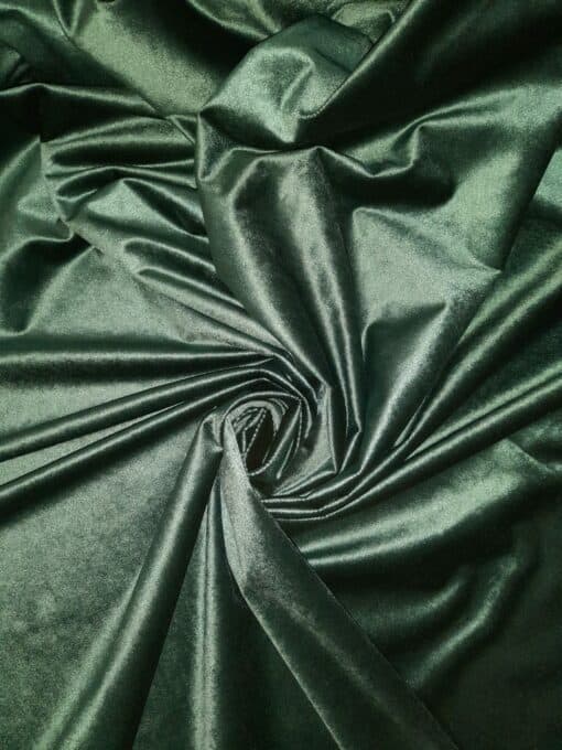 Terciopelo | Liso | Verde esmeralda