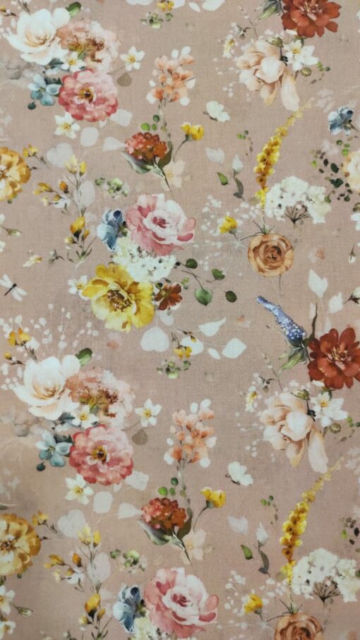 Tecidos 100% Algodão | Poppy | Floral