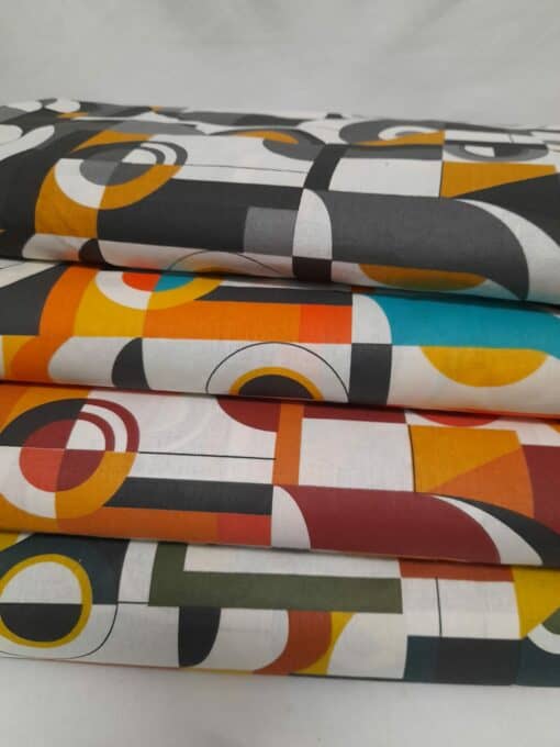 Tecidos 100% Algodão | Estampado | Geométrico - Image 4