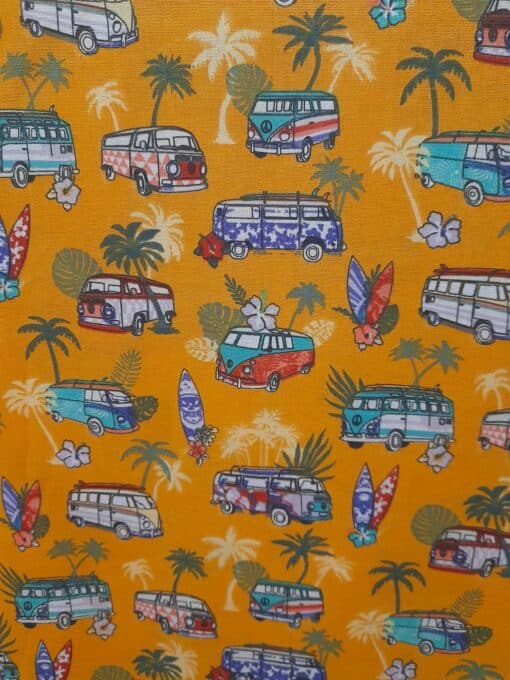 Tecidos 100% Algodão | Estampado | Carrinha Pão de Forma