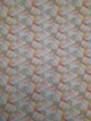 Tecido Canvas | Estampado Digital | Poppy | Marshmallow