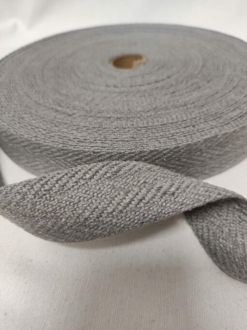 Precinta Cotton | 3 cm | Herringbone | Grey 210