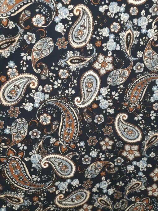 Tissu | Vêtements | Viscose | Cornucopies florales