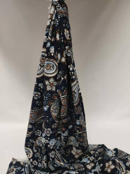 Tecido Confeção | Vestuário | Viscose | Floral Cornucópias – Image 2