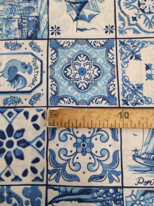 Chita | Estampado Tradicional | Azulejo - Imagen 3