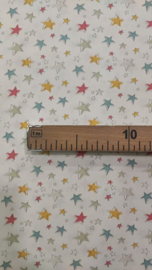 Tecidos 100% Algodão | Estampado Infantil | Estrelas | Coleção Trip – Image 3