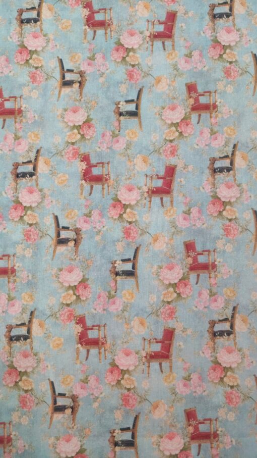 Fabrics 100% Cotton | Printed | Chairs