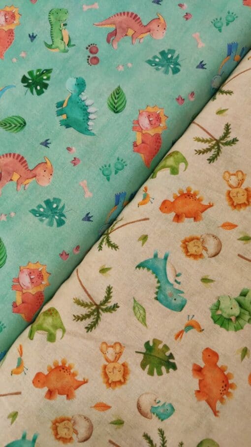 Tecidos 100% Algodão | Estampado Infantil | Dinossauros - Image 4