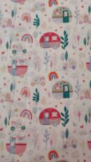 Tecidos 100% Algodão | Estampado Infantil | Caravanas