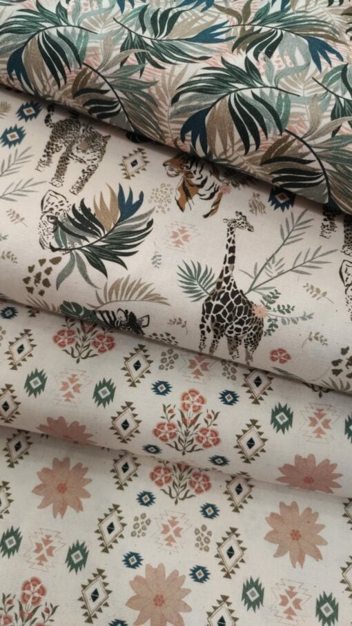 Tecidos 100% Algodão | Estampado | Coleção Natura - Image 5