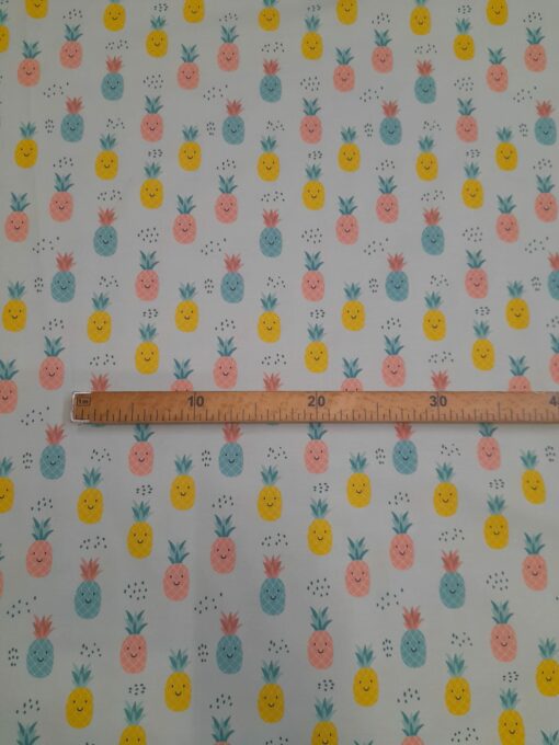 Tecidos 100% Algodão | Estampado Infantil | Ananás - Imagen 2