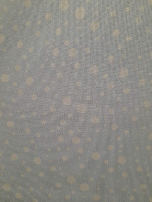 Piquet | 100% Cotton | Basic | Blue Background White Balls