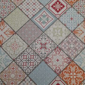 Tecido Decoração | Gobelina Jacquard | Azulejo