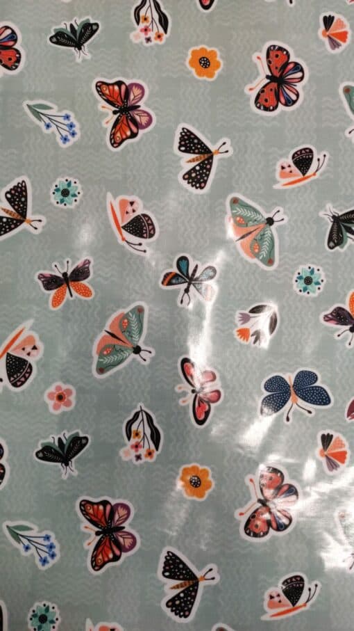 Tejidos plastificados | Estampados | Mariposas