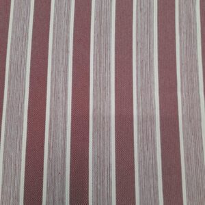 Tecido Loneta | Jacquard | Estampado | Risca Larga | Vermelho