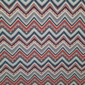 Tecido Confeção | Vestuário | Malha Viscose Estampada | Chevron