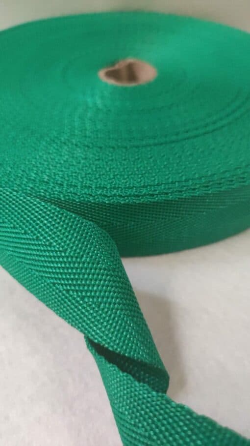 Precinta | 100% Poliéster | 3cm | Espinha | Verde Bandeira 238
