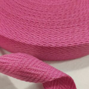 Precinta Algodão | 3 cm | Espinha | Rosa Fucsia 