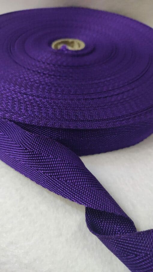 Precinta | 100% Polyester | 3cm | Herringbone | Purple 258