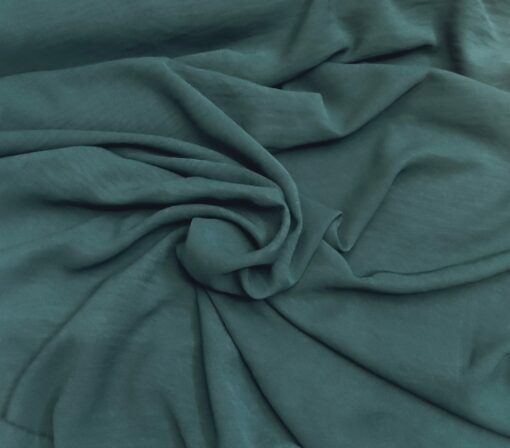 Tissu d'habillement | uni | vert foncé