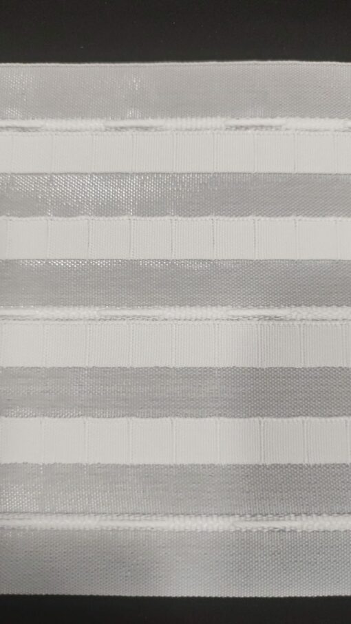 Fita de Cortinado | Fita de Franzir | Branco | 12,4 CM