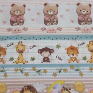 Painel | Barras | 100% Algodão | Infantil