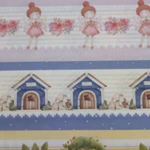 Painel | Barras | 100% Algodão | Infantil