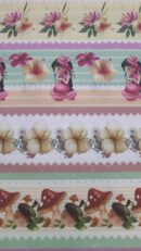 Painel | Barras | 100% Algodão | Floral