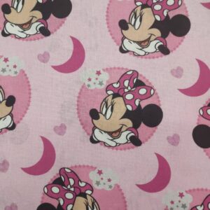 Tecidos 100% Algodão | Licenças Disney | Minnie