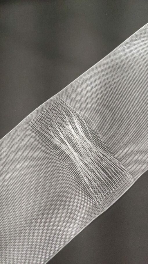 Fita de Cortinado | Fita Passa Varão | Cristal | 10 CM