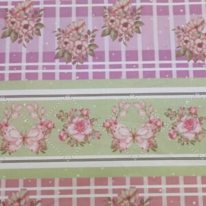 Painel | Barras | 100% Algodão | Floral