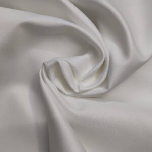 Tecido Panamá | 100% Poliéster | Liso | Branco (01)