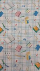 Tecido 100% Algodão | Estampado Infantil | Escola