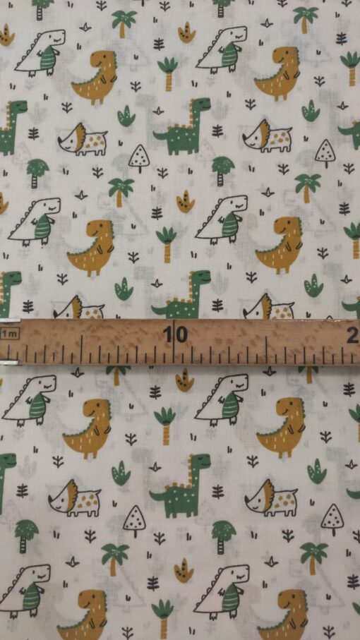 Tecido 100% Algodão | Estampado Infantil | Dinossauro – Image 2