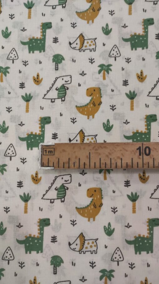 Tecido 100% Algodão | Estampado Infantil | Dinossauro – Image 3