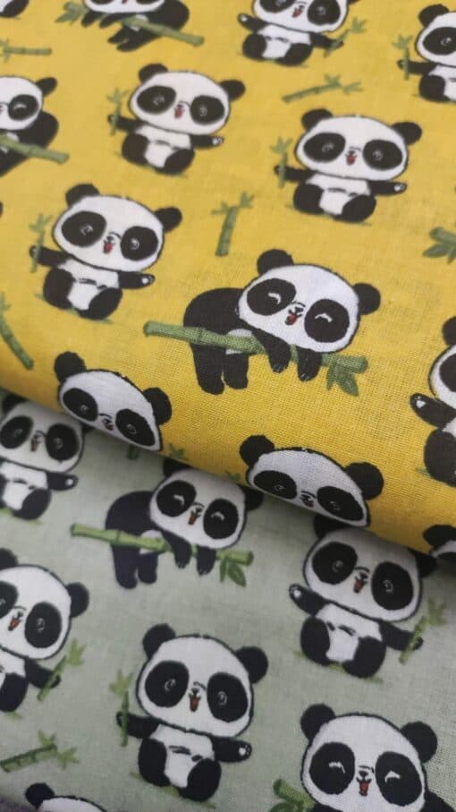 Tecido 100% Algodão | Estampado Infantil | Panda - Image 4