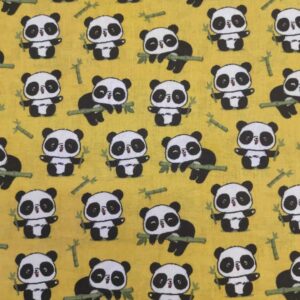 Tecido 100% Algodão | Estampado Infantil | Panda