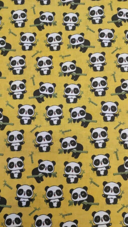 Fabric 100% Cotton | Children's Print | Panda